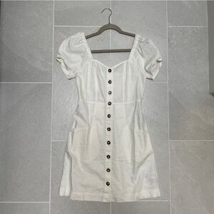 Madewell white dress